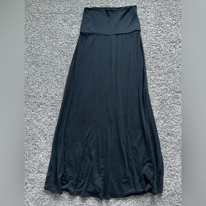 Target Black Cotton Maxi Skirt